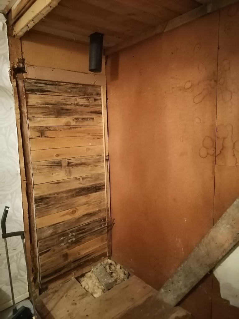 Place cleared and cleaned, ready for the next phase